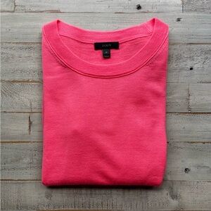 J crew women’s size XS bright orange merino wool sweater EUC , possibly NWOT